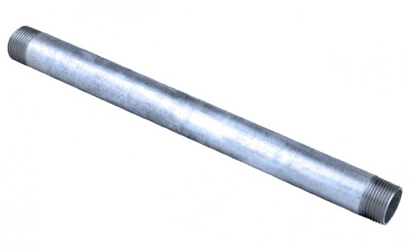 KRÓCIEC DWUSTRONNIE GWINTOWANY 1/2 40cm RURA STALOWA GWINTOWANA OCYNK 400mm