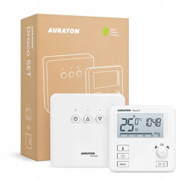 AURATON DRACO SET STEROWNIK BEZPRZEWODOWY REGULATOR