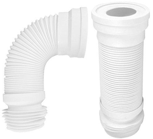 PRZYŁĄCZE WC RURA ODPŁYWOWA ELASTYCZNA 110mm REGULOWANA ODPŁYW TOALETY