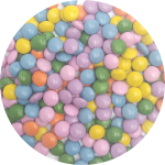 Posypka Kolorowe LENTILKI, Lentyliki Czekoladowe DRAŻE MINI 1kg