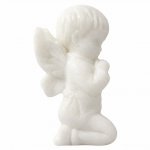 ANIOŁEK chłopiec na tort - dekoracja cukrowwa Chrzest Komunia 6 cm (10szt)