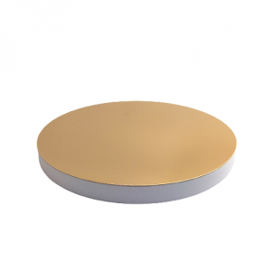 Podkład pod tort gruby STYRODUR złoty 28 cm