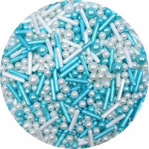 Posypka cukrowa BLUE CLOUD 100 g – niebieska dekoracja do ciast