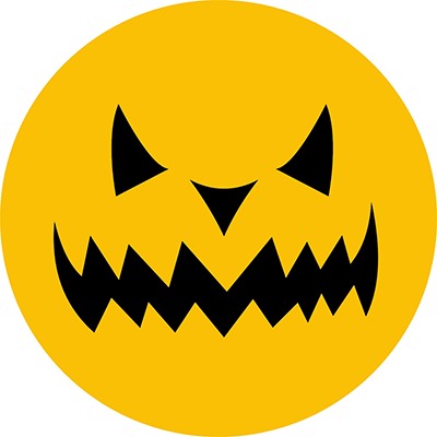 Opłatek na tort Halloween Dynia 20cm 1 szt.