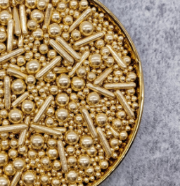 Posypka cukrowa METALIC GOLD DUST 100 g Złota Posypka na Tort 