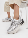 Damskie Sneakersy ZERON SILVER