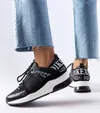 Czarno-białe sneakersy Vinceza