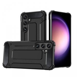 Etui pancerne case do Samsung Galaxy S25+ Hybrid Armor - czarny