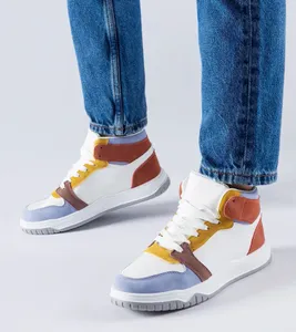 Fioletowe sneakersy za kostkę Elizabeth