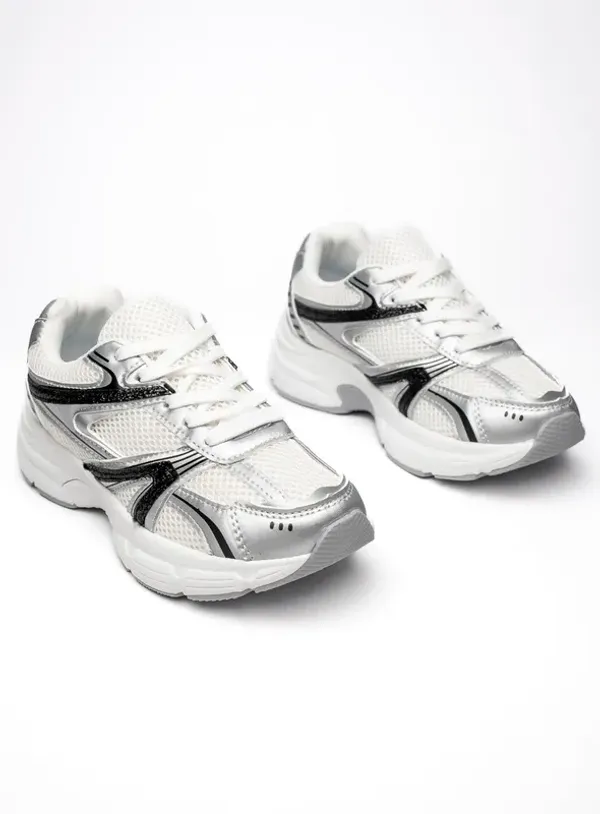 Damskie Sneakersy DYNAMIC – Silver