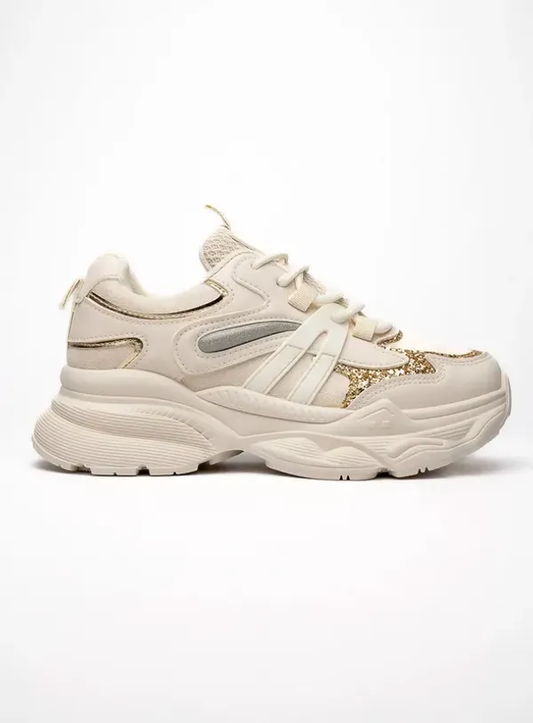 Damskie Sneakersy VEGA – Beige