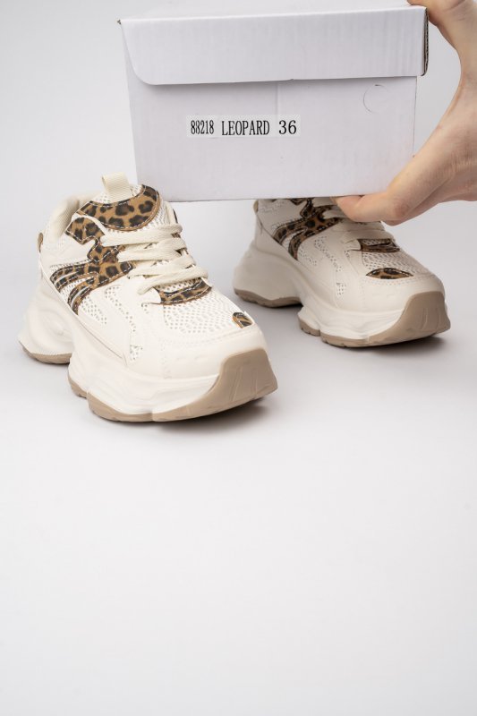 Damskie Sneakersy GLOW RIDE LEOPARD