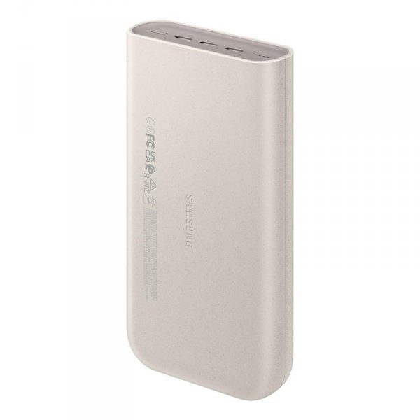 Powerbank Samsung 20000mAh 3x USB-C 45W SFC - beżowy