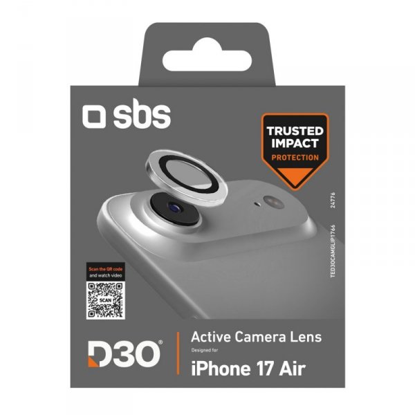 Szkło ochronne na obiektywy do iPhone 17 Air z technologią D3O Camera Glass
