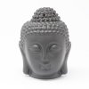 Buddha Head - Oil Burner, Black