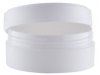 Silver Round Aluminum Jar, 150ml