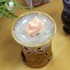 Коричневая керамическая аромалампа Стрекоза