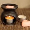 Аромалампа Инь Ян черная