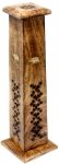 Tapered Incense Tower - Mango Wood
