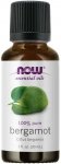 Bergamot Essential Oil, Now Foods, 30ml