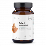 Reishi Zarodniki 800 mg + Witamina C, Aura Herbals, 60 kapsułek