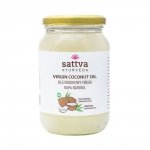 Olej Kokosowy Organiczny Virgin, Sattva Ayurveda, 1000ml