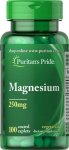 Магний 250 мг, Puritan's Pride, 100 таблеток