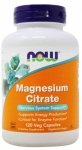 Magnesium Citrate, Cytrynian Magnezu, NOW Foods, 120 kapsułek
