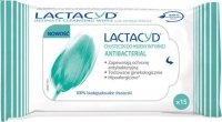 LACTACYD Antibacterial Chusteczki do higieny intymnej 1 op. - 15 szt. 