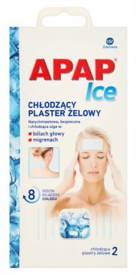 Plaster Żelowy Chłodzący APAP, 2 szt. 