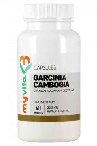Garcinia Cambogia 60% HCA 250mg, MyVita Suplement Diety 