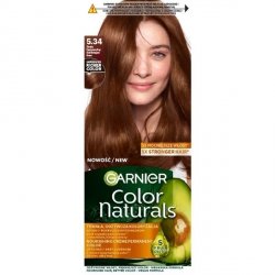 GARNIER Color Naturals Farba nr 5.34 - Złocisty Kasztanowy Brąz  1op.