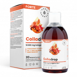 Colladrop Forte, Kolagen Morski 10000 mg, Aura Herbals, 500ml
