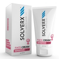 SOLVERX Sensitive Skin Krem do twarzy do cery wrażliwej  50ml