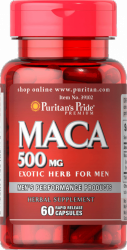 Maca 500 mg, Puritan's Pride, 60 capsules