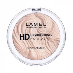 LAMEL Insta Puder rozświetlający do twarzy HD Highlihting Glow&Sparkle nr 402