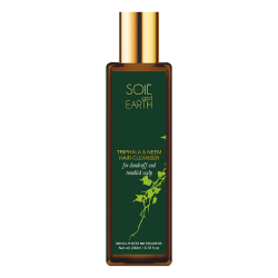 Anti-Dandruff Shampoo for Sensitive Scalp, Triphala & Neem, Soil and Earth