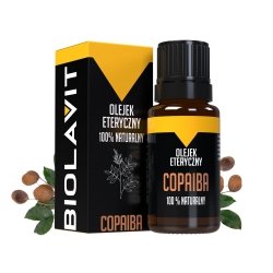 Copaiba Essential Oil, Biolavit, 10 ml