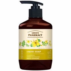 GREEN PHARMACY Mydło w płynie Jaskółcze ziele + Lipa 460 ml