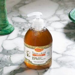 Liquid Soap 15% Laurel Oil, 100% Natural, Alepia, 500ml