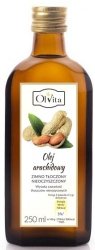 Peanut Oil, Cold Pressed, Unrefined, Olvita, 250ml