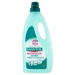 Sanytol Płyn dezynfekujący i czyszczący podłogi i inne powierzchnie zapach eukaliptusa, 1 l