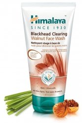 Blackhead Clearing Walnut Face Wash, Himalaya