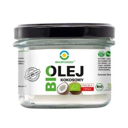 Olej Kokosowy Rafinowany BIO, Bio Food, 180 ml