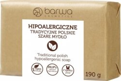 Hypoallergenic Gray Bar Soap Traditional, Barwa, 190g