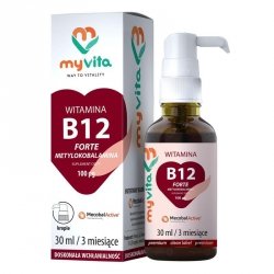 Witamina B12 Forte Metylokobalamina  Krople MyVIta