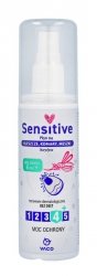 VACO Sensitive Płyn na kleszcze,komary,meszki - Ikarydyna 10% (od 6-go miesiąca życia) 80ml