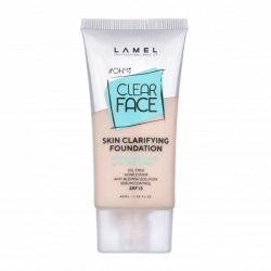 LAMEL OhMy Clear Face Podkład do twarzy nr 401 Soft Beige 40ml