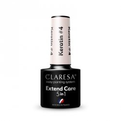 CLARESA Baza pod lakier hybrydowy Extend Care 5in1 Keratin - 4  5g