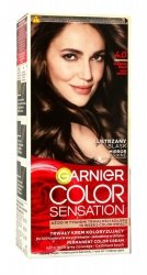 Garnier Color Sensation Krem koloryzujący 4.0 Deep Brown- Głęboki Brąz 1op.